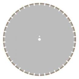 Алмазный диск Железобетон Плита Ø700×25,4