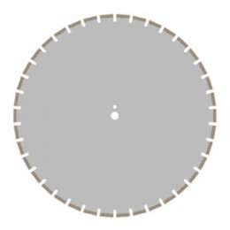 Алмазный диск Железобетон Стена Ø650×25,4